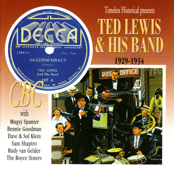TED LEWIS & HIS BAND 1929 - 1934